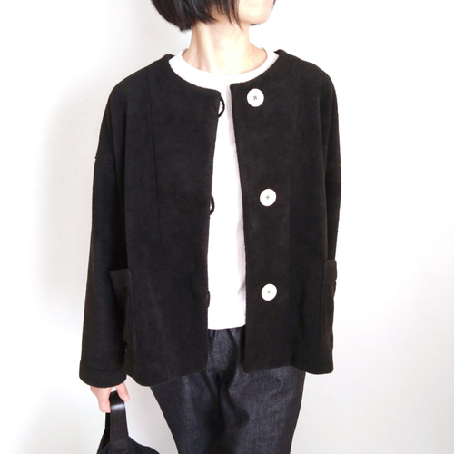 龍郷・柿渋染め幟旗・華紋等大島紬パッチワーク裏キルト付きハーフ  