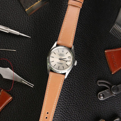 オーダー作製ロレックス(Rolex)時計ベルト。新喜皮革シェルコードバン