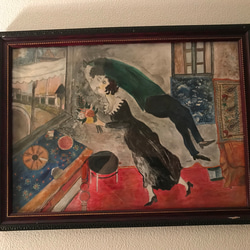 シャガールタッチI and the Village(1911)マルクシャガール 絵画