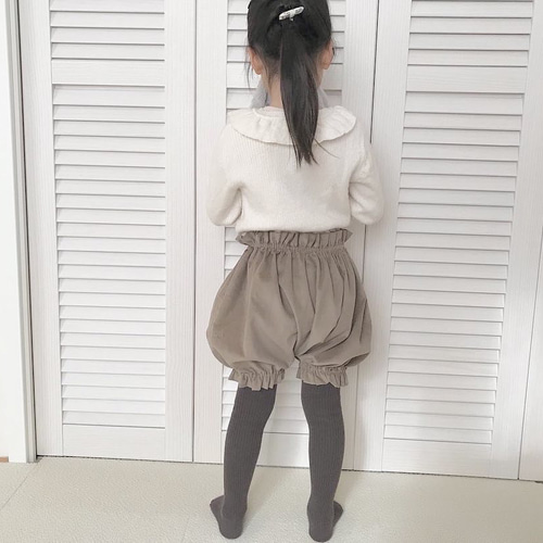 受注制作】ぷっくりかぼちゃパンツ⚘⚘コーデュロイ生地 80〜110サイズ 