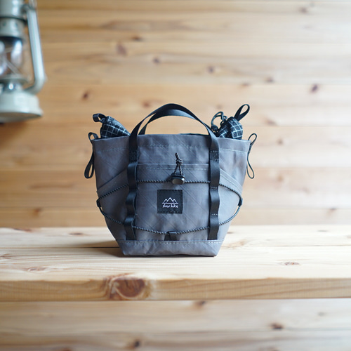ECOPAK・グレー｜ちびちびハイカーサコッシュ・XS/登山