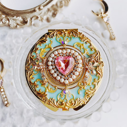 キラキラ魔法のプリンセスコンパクト 両面ミラー 手鏡 momoxx 通販