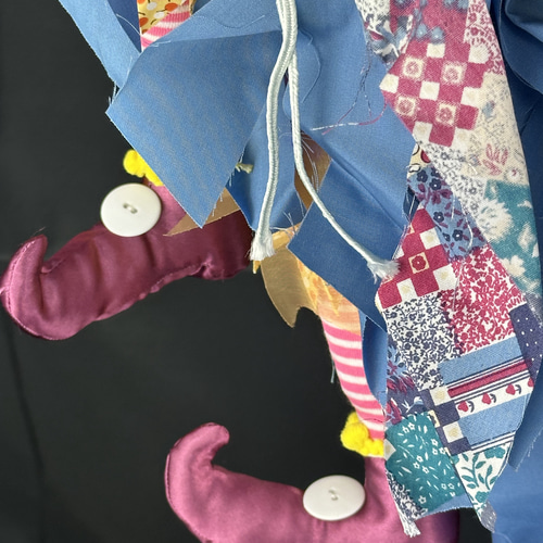 魔女人形 縁起物 幸福を与える白魔女人形 手作り ヨーロッパ 人形