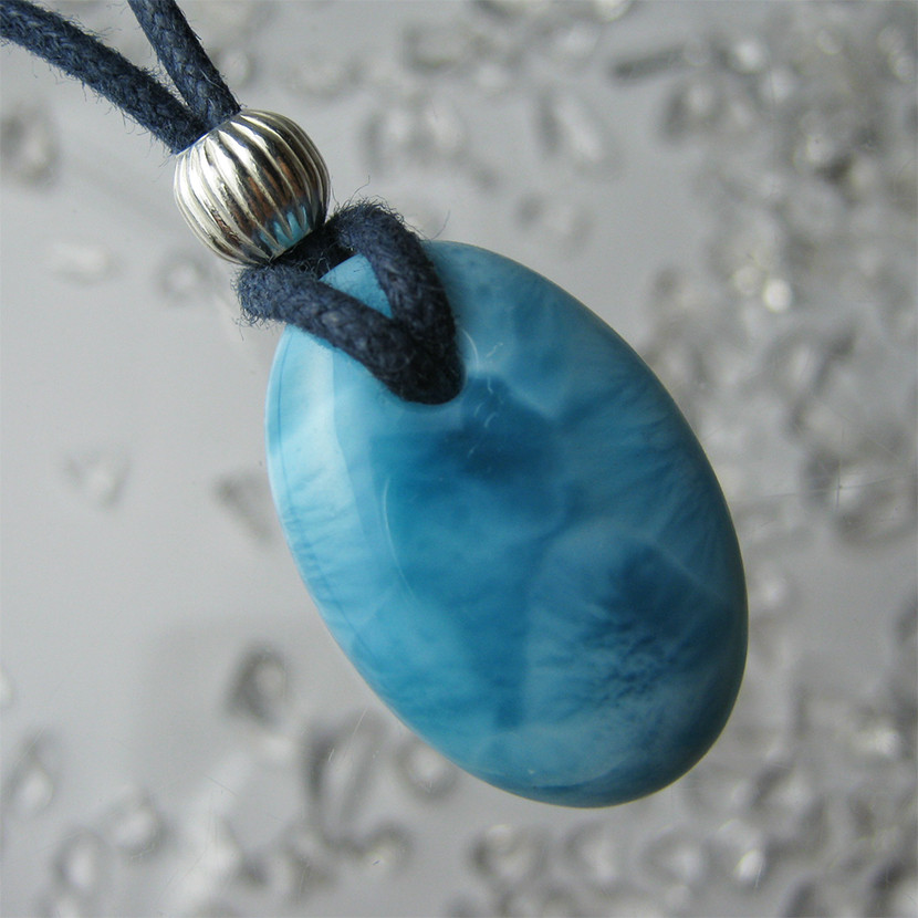 イルカのいる海  naked345 ラリマー  ペンダント simple【送料無料】いるか ドルフィン