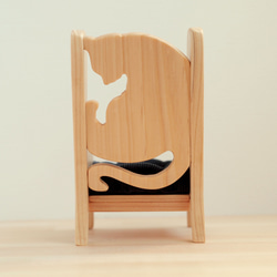 《ミニチュア家具》アンモニャイト猫シルエット ソファ  家具 インテリア 5枚目の画像