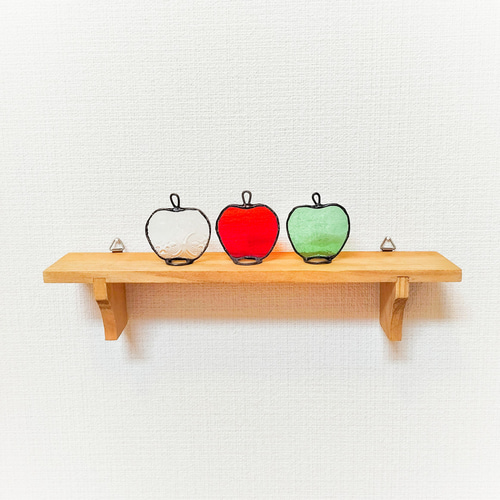 Apples！ ステンドグラスのりんご・リンゴ・林檎 サン