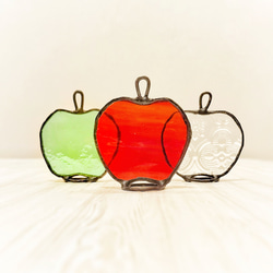 Apples！ ステンドグラスのりんご・リンゴ・林檎 10枚目の画像