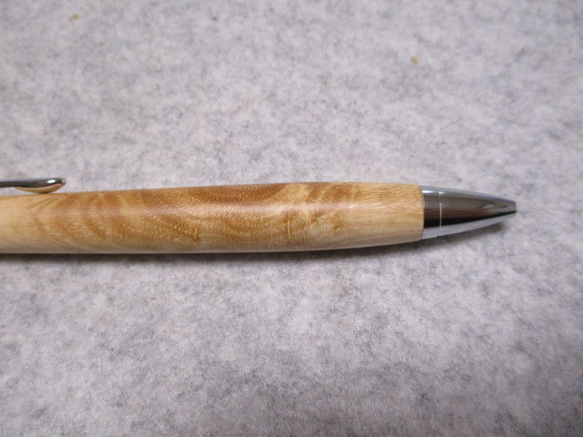 柊(ヒイラギ)　椿油仕上げ　木軸ボールペン(シャープペンシル)　希少材　 10枚目の画像
