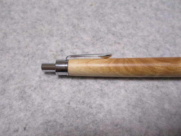 柊(ヒイラギ)　椿油仕上げ　木軸ボールペン(シャープペンシル)　希少材　 9枚目の画像
