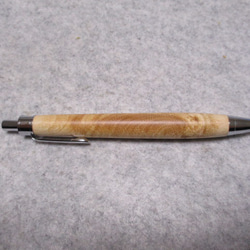 柊(ヒイラギ)　椿油仕上げ　木軸ボールペン(シャープペンシル)　希少材　 2枚目の画像