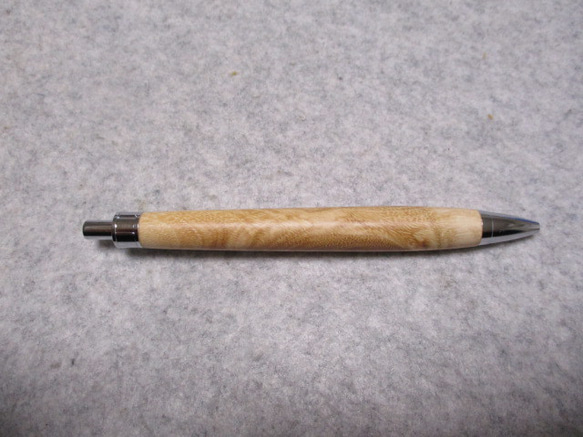 柊(ヒイラギ)　椿油仕上げ　木軸ボールペン(シャープペンシル)　希少材　 3枚目の画像