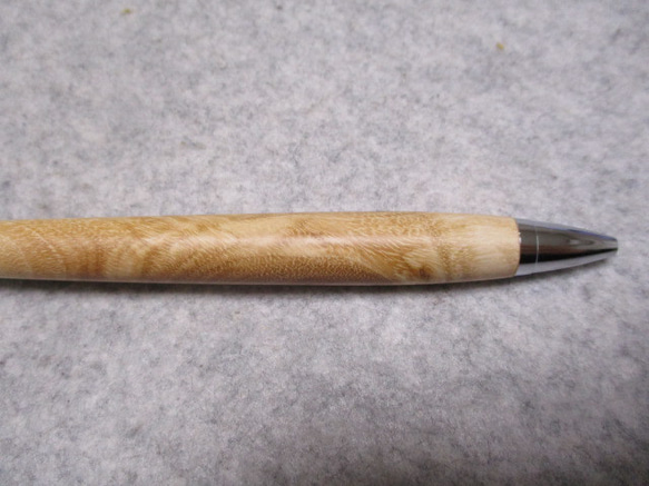 柊(ヒイラギ)　椿油仕上げ　木軸ボールペン(シャープペンシル)　希少材　 8枚目の画像