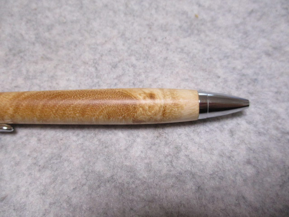 柊(ヒイラギ)　椿油仕上げ　木軸ボールペン(シャープペンシル)　希少材　 7枚目の画像