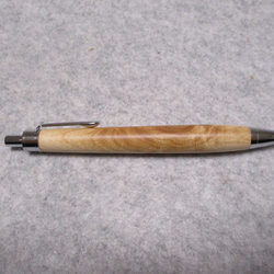 柊(ヒイラギ)　椿油仕上げ　木軸ボールペン(シャープペンシル)　希少材　 4枚目の画像