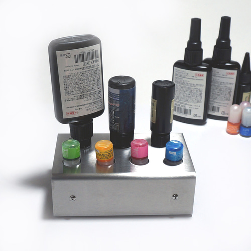 逆さで置ける UVレジンボトル・着色剤用 レジンボトルスタンド その他