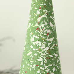 ジェスモナイトのクリスマスツリー（ライトグリーン・大） 5枚目の画像