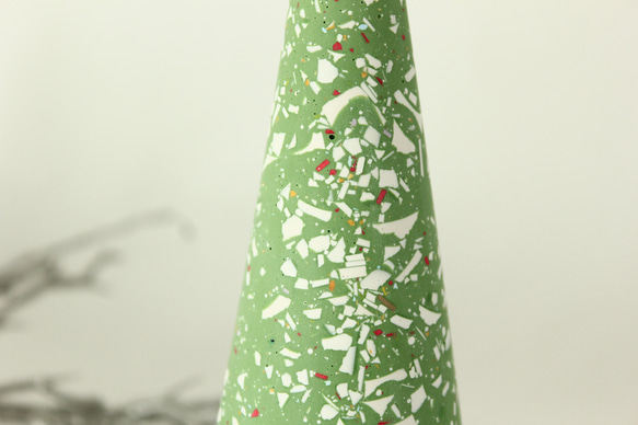 ジェスモナイトのクリスマスツリー（ライトグリーン・大） 5枚目の画像