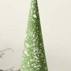 ジェスモナイトのクリスマスツリー（ライトグリーン・大） 2枚目の画像