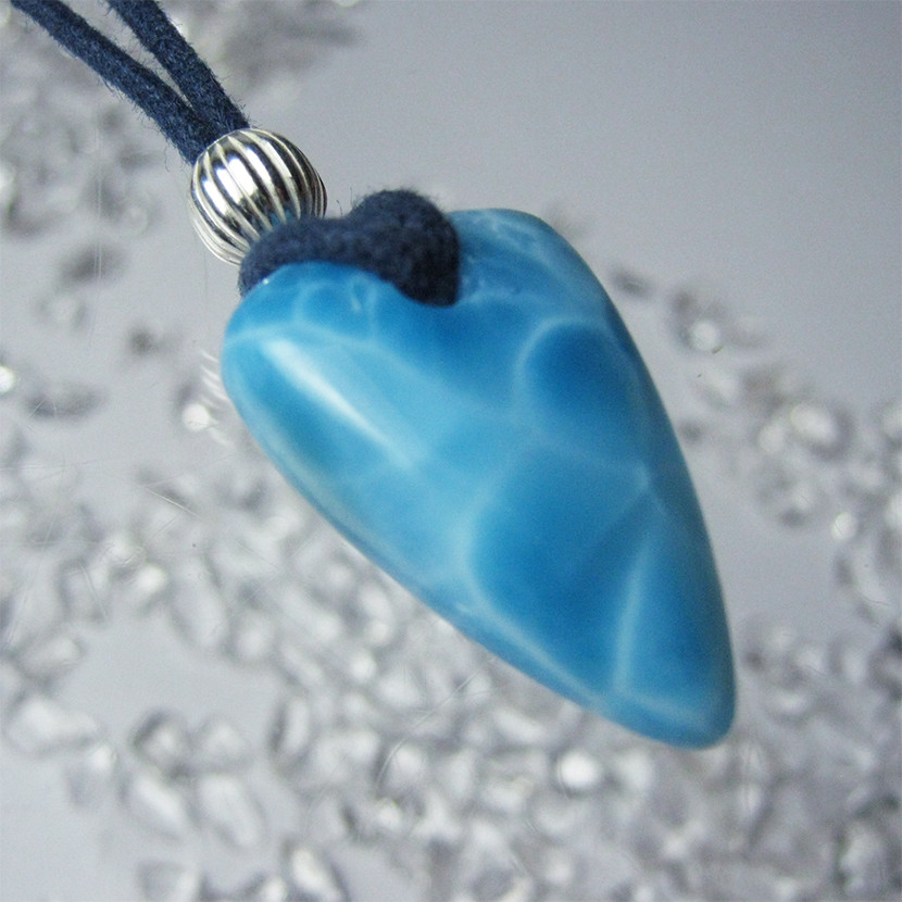 イルカのいる海  naked339 ラリマー  ペンダント simple【送料無料】いるか ドルフィン