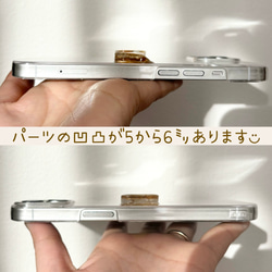 iPhone15対応✳︎kouseki gorogoro スマホケース✳︎【k】 6枚目の画像