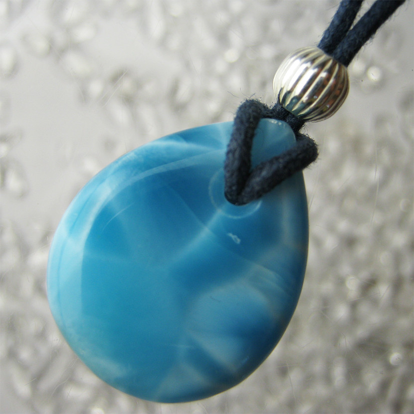 イルカのいる海  naked315 ラリマー  ペンダント simple【送料無料】いるか ドルフィン