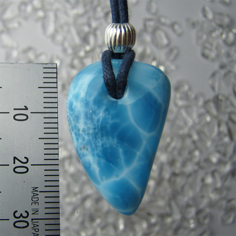 イルカのいる海  naked308 ラリマー  ペンダント simple【送料無料】いるか ドルフィン