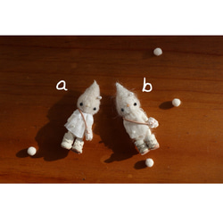 【受注製作】雪の妖精ちゃん 6.0 ㎝ テディベア 4枚目の画像