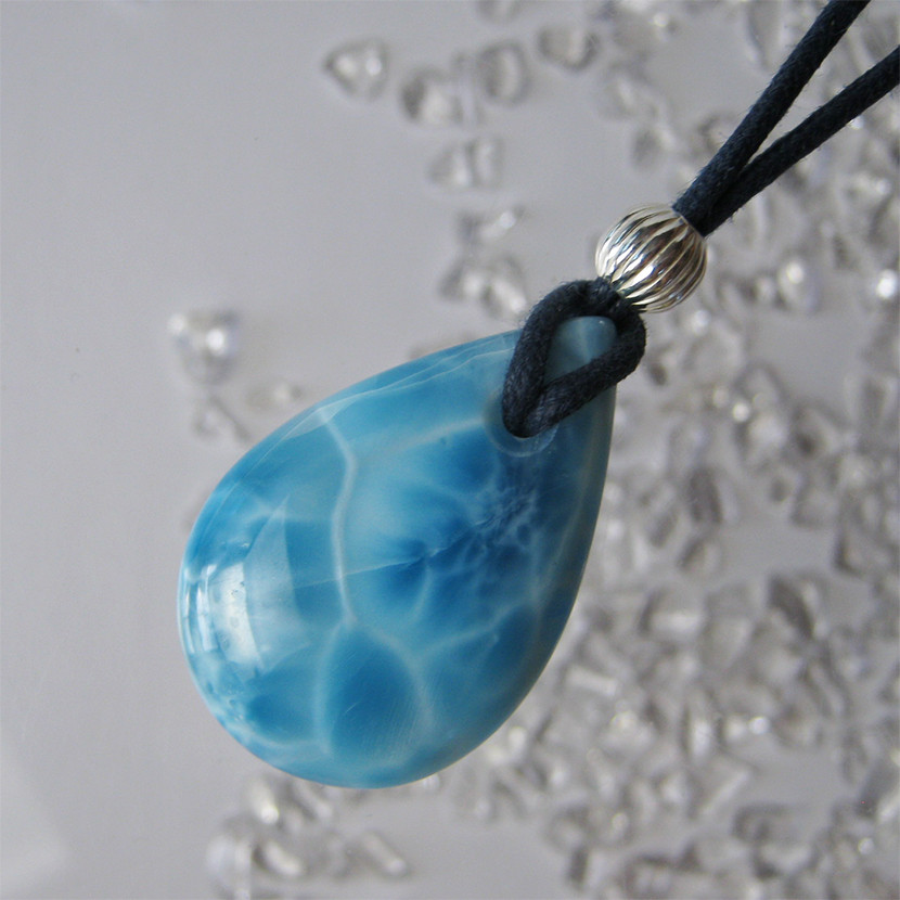 イルカのいる海  naked307 ラリマー  ペンダント simple【送料無料】いるか ドルフィン 27,625円