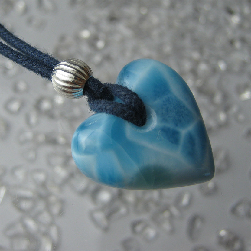 イルカのいる海  naked371 ラリマー  ペンダント simple【送料無料】いるか ドルフィン