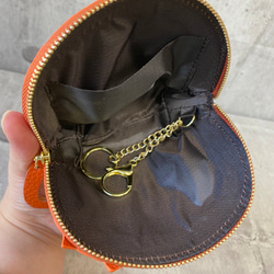 【本革】ネコキーポーチ／ネコグッズ 猫アイテム 大人可愛い ギフト プレゼント 猫好きアイテム 7枚目の画像