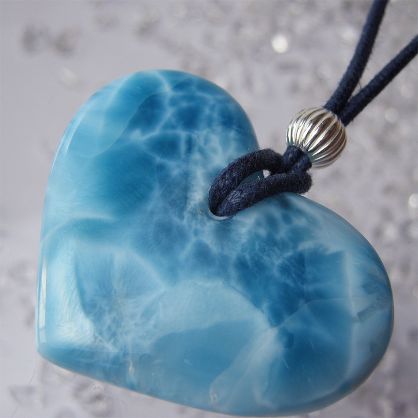 イルカのいる海  naked360 ラリマー  ペンダント simple【送料無料】いるか ドルフィン