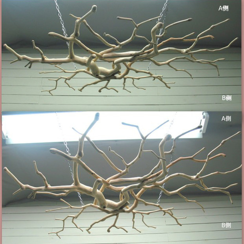 木のアート オブジェ大きめの