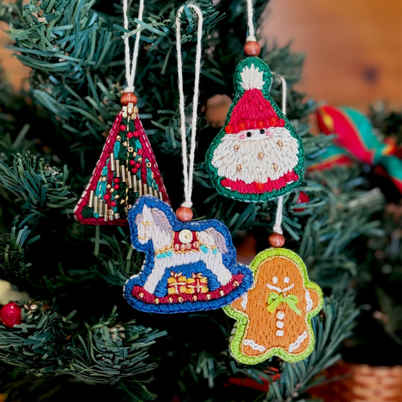 かき様専用】☆クリスマスオーナメント4種類☆全20点