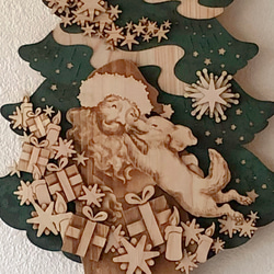 壁掛けクリスマスツリー ～ Merry Christmas ～ 3枚目の画像