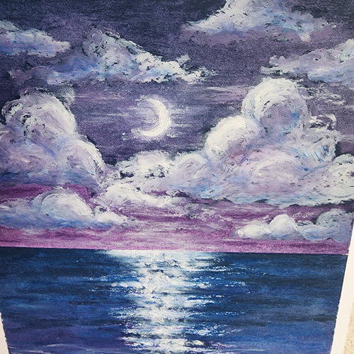 パステル画 海の絵 風景画 絵画 マリベル 通販 16926286｜Creema