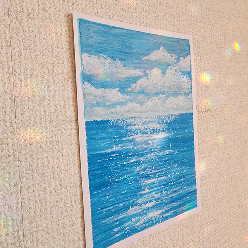 パステル画 海の絵 風景画 絵画 マリベル 通販 16926369|Creema パステル画 海の絵 風景画 絵画 マリベル 通販 16926369|Creema