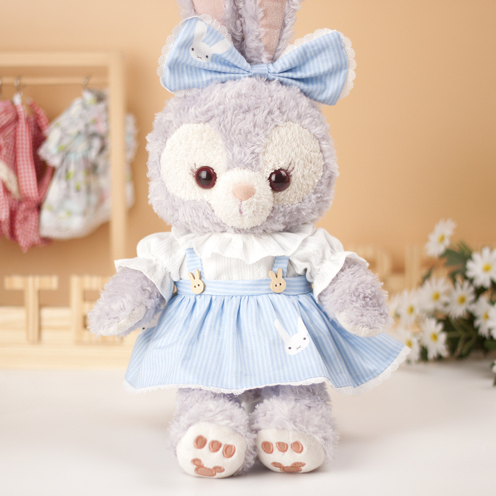 ストラップレス ワンピース ステラルーSサイズ ぬいぐるみ服 トランプ 黒