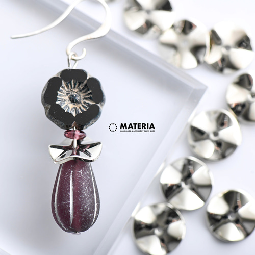 KW10GP 銅製ウェーブスペーサー 10mm 6個 メタルパーツ メタルビーズ  