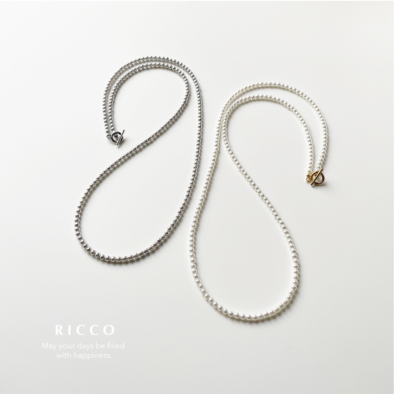 【 選べるカラー/3WAY 】パールロングネックレス  貝パール サマーホワイト フォーマル　ハレの日　デイリー使い