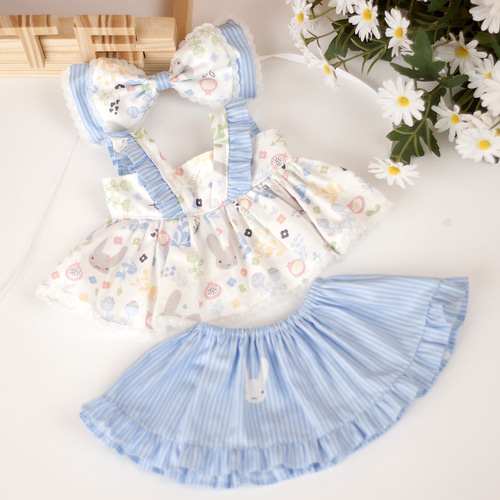 ちドット 15㎝ぬいワンピ （ダイナーワンピ 15cmぬい用 - Sugar