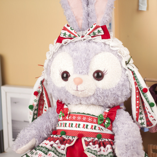 ステラルー コスチューム mサイズ レッド新年のクリスマスドレス