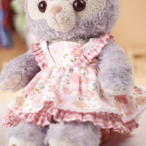 ステラルー♡コスチューム♡ぬいば♡イースターピンクフラワー おこづかいをあげたら… ステラルーちゃんのぬいぐるみを買ったの