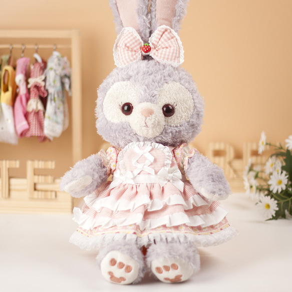 ぬい服 赤 ♡13 ねこ 忙しい ちびぐるみ用