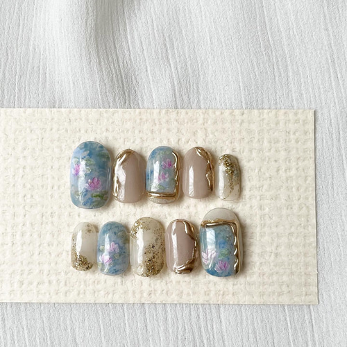 りんね オーダーネイルチップ rinrin nail 🤍 / k-pop / ﾈｲﾙﾁｯﾌﾟ販売 / ｵｰﾀﾞｰﾈｲﾙ