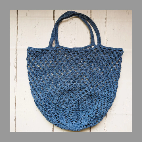 【くーしゃん】ハンドメイド ぞうさん模様 毛糸バッグ 生徒様の作品」ゾウさんバッグミニ ハンドメイドサロン atelier