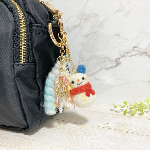 Man 雪だるまキーホルダーorバッグチャーム SnowMan 雪だるまキーホルダーorバッグチャームの通販 by Rmama｜ラクマ