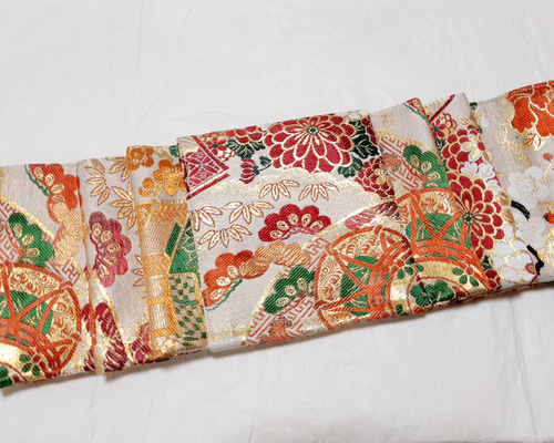 1500★正絹 丸帯 アンティーク 5本セット おまとめ リメイク素材 9cc8ad8414b791272d2585d023a3a7
