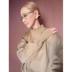 RATA❤️特製優質面料❤️成人超保暖冬季外套❤️百搭時尚，可輕鬆搭配現代或復古服飾❤️米色絨毛 第15張的照片