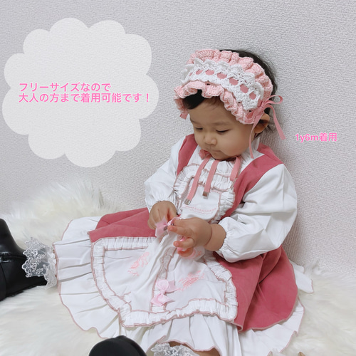 2wayメイド風ヘアバンド(期間限定商品)【即納】*バレンタイン*メイド