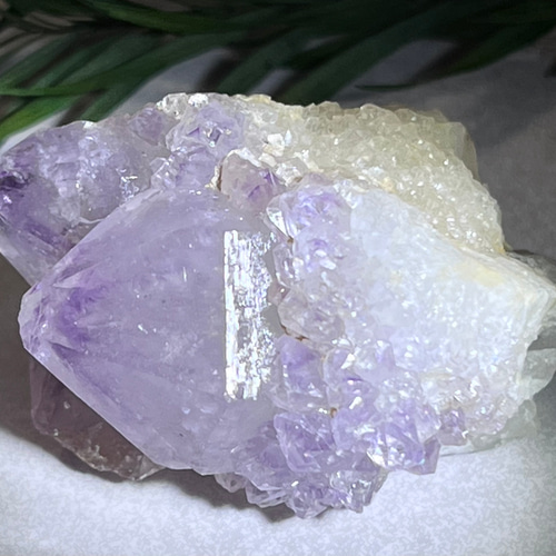 ファントム✨ レインボー カクタスアメジスト サボテン水晶 ラフ